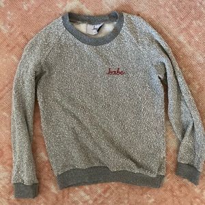 Loup “Babe” terry cloth style  sweatshirt